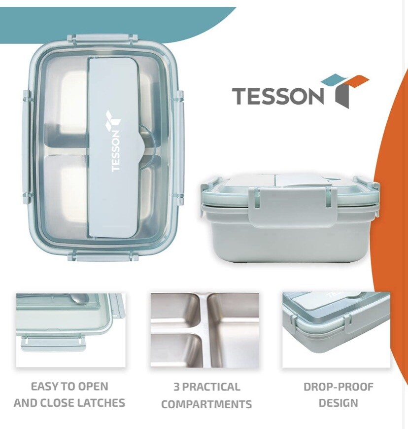 insulated tin lunch box