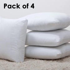  Pack of 4 Extra Deep Filed All Sizes Cushion Pads Inserts Fillers Scatters