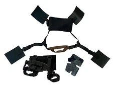 4-Point Chin Strap Black –ACH MICH Helmet Retention System NSN 8470-01-530-0868