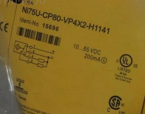 Turck NI75U-CP80-VP4X2 Induktiver Sensor Neu Kostenloser Versand #G - Bild 1 von 2