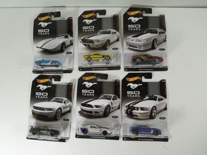hot wheels mustang 50 years