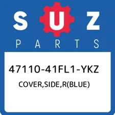 47110-41FL1-YKZ Suzuki Cover,side,r(blue) 4711041FL1YKZ, New Genuine OEM Part