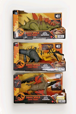 Jurassic World Chaos Theory 3-Pack: Ceratosuchops, Kentrosaurus