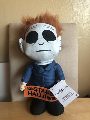 NEW Michael Myers HALLOWEEN Door Greeter 20” Plush STABBY