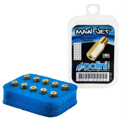 Motorroller Mofa POLINI PWK BGM CP Keihin Vergaser Hauptdüse Set Packgrößen 40-58