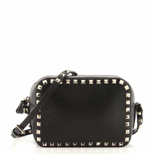 Valentino Rockstud Camera Crossbody Bag Leather | eBay