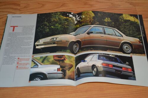 1986 BUICK SKYHAWK / T TYPE ORIGINAL DEALER ADVERTISEMENT AD PRINT 86 TTYPE - Imagen 3 de 4
