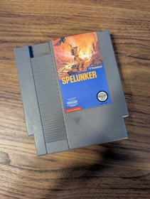 Nintendo NES Spelunker Game Cartridge - Broderbund Action Series NTSC-U/C