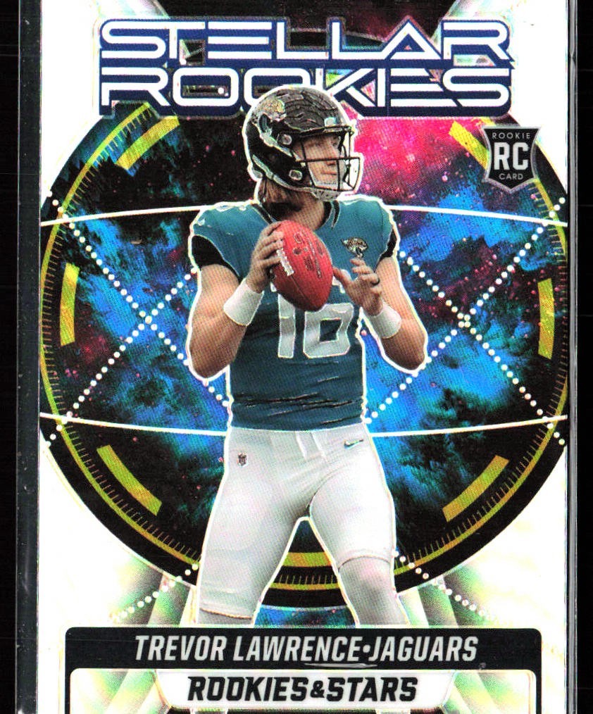 Trevor Lawrence RC 2021 Rookies & Stars Stellar Rookies #SR-1 Jags Prizm Silver