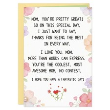 Gifts for Mom, Mothers Day from Husband Daughter Son, Birthday Women Wife Gifts.