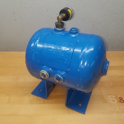 Brunner ENG P/N 0589, 1 Gallon Industrial Storage Tank. MAWP-200 PSI - USED