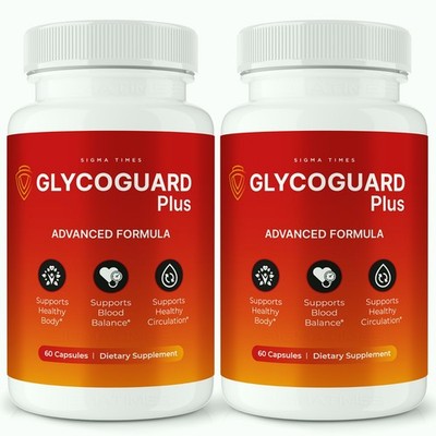 GlycoGuard Plus Capsules, Glyco Guard + Blood Support Supplement - 2 Pack
