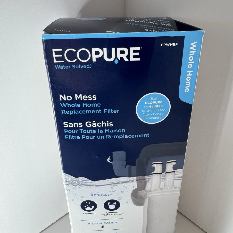 EcoPure EPWHEF Whole Home Replacement Filter Transparent White - Image 4 of 4