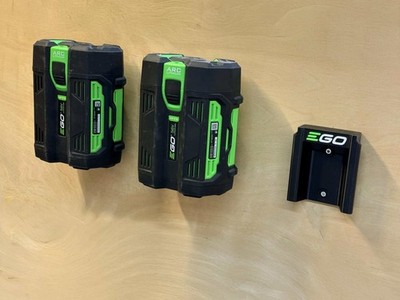 EGO 56V Flat Battery Holder | Direct Wall Mount | Secure Storage