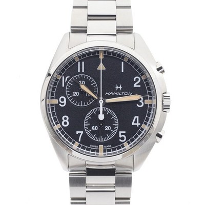 HAMILTON Khaki Aviation Pilot Pioneer Chrono H76522131 / H765220...