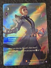 Riftbound Ezreal Prodigy SP5/006 FOIL Vendetta League of Legends TCG Champion — live eBay listing