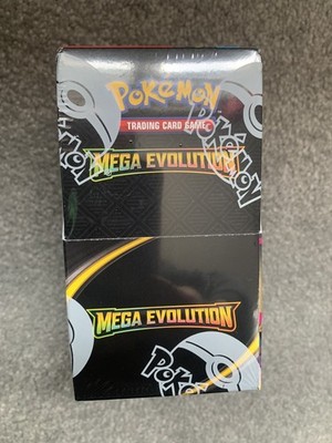 Pokemon TCG Mega Evolution Half Booster Box 18 Packs  BRANDNEU FACTORY SEALED 