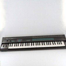 Yamaha DX7 61-Key FM Synthesizer with ROM 1 and ROM 2 Cartridges Tested Working