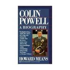 Ballantine Historical Book Colin Powell - A Biography EX