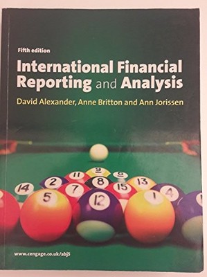 International Financial Reporting and Analysis by Jorissen, Ann 1408032287