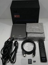ViewSonic M1 VS18242 Portable LED DLP Projector Built-in Speakers w/Accessories