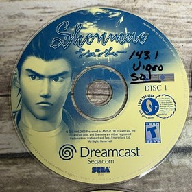 Shenmue | Sega Dreamcast  (Disc 1, 2, 3, Shenmue Passport) Discs Only