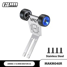GPM Stainless Steel Wheelie Bar for ARRMA 1/1...