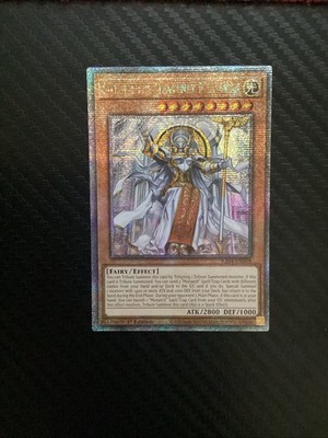 Ehther the Heavenly Monarch Quarter Century Secret Rare RA04-EN018 1st Ed NM