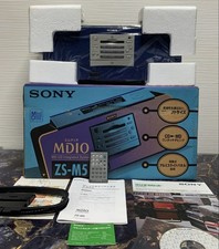 Sony ZS-M5 Personal MiniDisc MD System LCD Panel Maintained Used