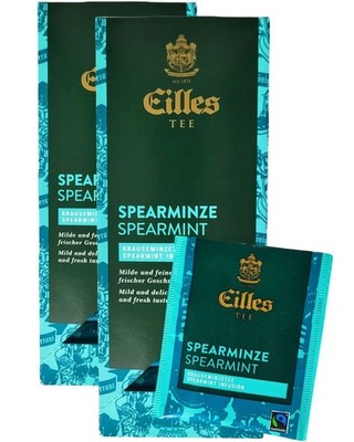 EILLES TEE Teebeutel Spearminze, Sparpack mit 2x25er Box