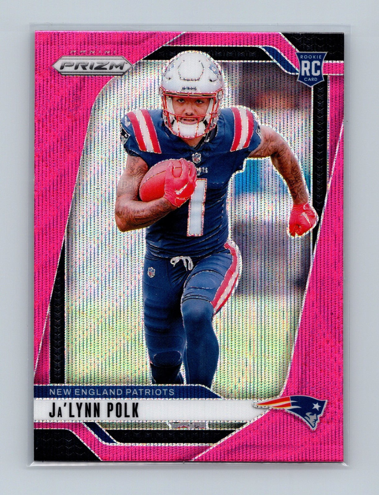 2024 Panini Prizm #339 Ja'Lynn Polk Pink