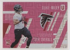 2017 Panini Unparalleled Class of 2017 Rookie Pink 191/299 Duke Riley #282 e6p