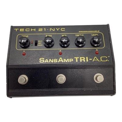 Tech21 Sansamp Tri-A.C. Effektor GETESTET nur Gehäuse kein Stromkabel