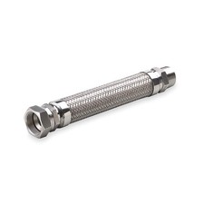 HOSE MASTER G075SHXJ120 Flexible Metal Hose Assembly,3/4"I.D.12" 1LNB3