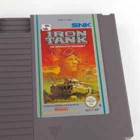 Juego Nintendo NES: Iron Tank The Invasion of Normandy - EMBALAJE ORIGINAL SNK (PAL-B ESP)