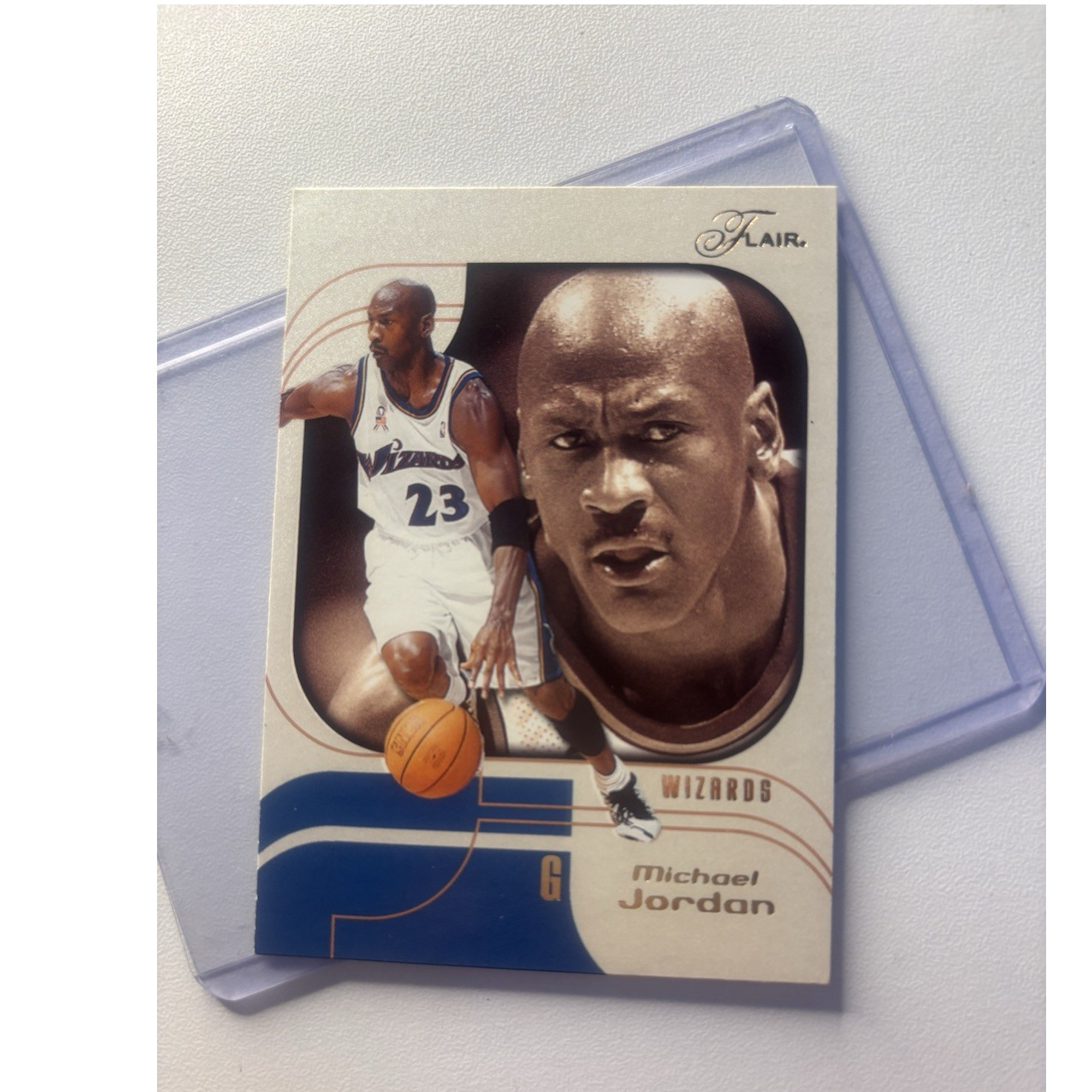 2002-03 Fleer Flair MICHAEL JORDAN Wizards Base Set #69 NBA Basketball Card