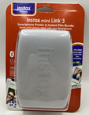 Smartphone Printer Instant Film Bundle White Fujifilm Instax Mini Link 3
