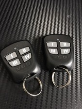458M V60 Car Alram Remotes x2 434mhz 4 Button Directed Electronics