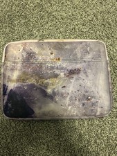 Purple Marble Zipper Laptop Case