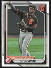 2024 Bowman Prospects Rayner Arias San Francisco Giants #BP-127
