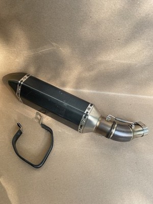 Non-Branded Yamaha R3/MT03 carbon slip-on Performance muffler