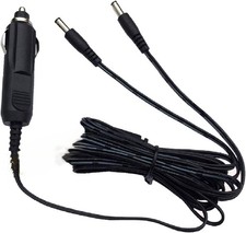 Car DC Adapter for RCA DRC69702 DRC-69702 7" Dual Screen DVD Charger Power Cord