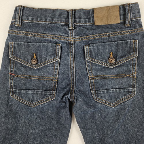 Tommy Hilfiger Jeans Girls 8 Blue Rebel Skinny Denim Stretch Adjustable Waist - Picture 7 of 10