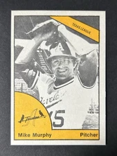 1977 Arkansas Travelers   #5   Mike Murphy  - TCMA : NRMT-MT