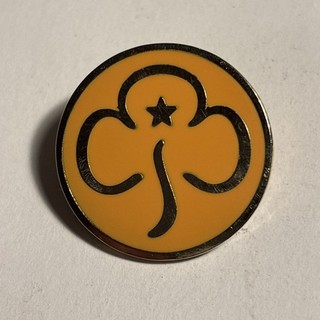 Girl Guide Metal Badge. Brownie Promise.