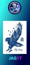 Tatouage Temporaire Jagua Bio Vegan – Tattoo Oiseaux aigle – Longue Durée