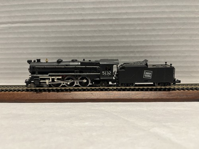 #ad N Scale Trix Western Germany Central Vermont 4 6 2 Runs $49.99
