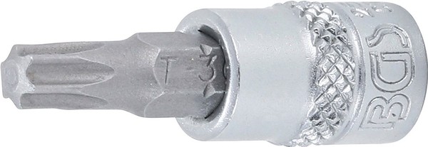"Bgs BIT-EINSATZ, Antrieb Innenvierkant 6,3 MM (1/4\"), T-PROFIL (FÜR Torx) T30"-image