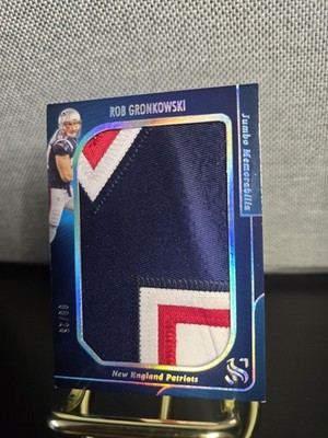 2025 Panini Silhouette Rob Gronkowski 3 Color Patch To 25
