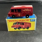 Vintage Matchbox Lesney #57 Land Rover Fire Truck Original Mint Box 1966
